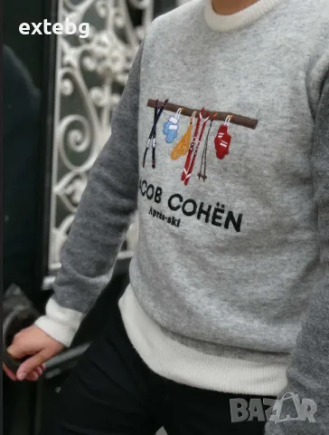 JACOB COHEN нов пуловер с вълна от алпака XL, снимка 10 - Пуловери - 55880045
