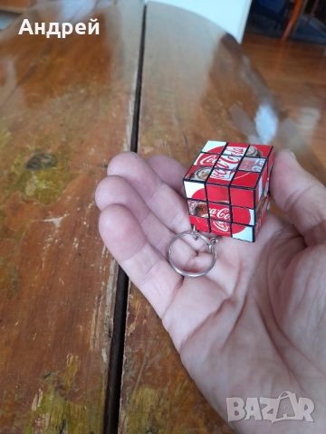 Стар сувенир,ключодържател,кубче за подреждане Кока Кола,Coca Cola #3, снимка 3 - Други ценни предмети - 51859511