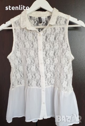 Дамска блуза H&M размер 38, снимка 5 - Ризи - 34140538