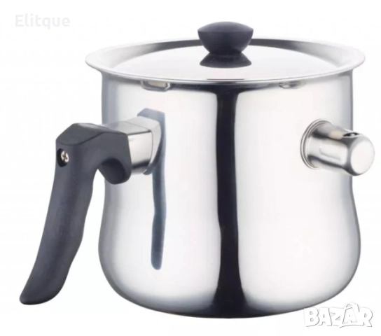 Млековарка 2.5/3L от неръждаема стомана, снимка 5 - Съдове за готвене - 52753609