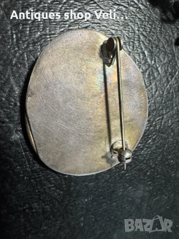 Сребърна брошка №7050, снимка 4 - Други - 50687925