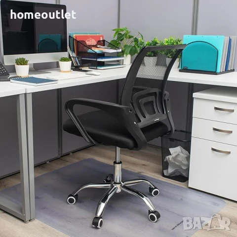 РАЗПРОДАЖБА Ергономичен офис стол - R004-DE-UM515-BLACK, снимка 7 - Столове - 50642855