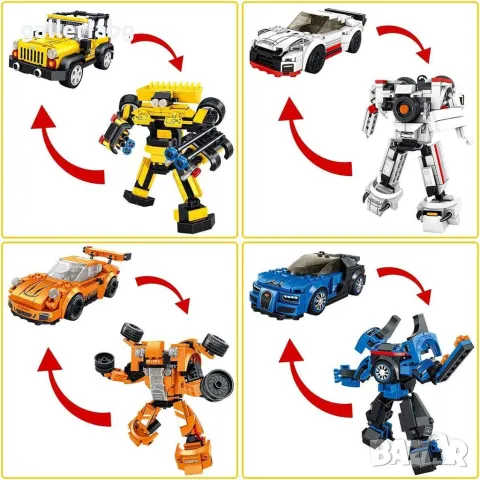 Конструктор Трансформърс коли 2в1 (Transformers), снимка 3 - Конструктори - 47279101