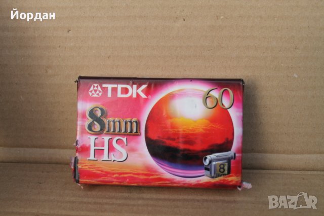 Касета за камера ''TDK HS 60 '' 8 пинач, снимка 1 - Колекции - 42704704