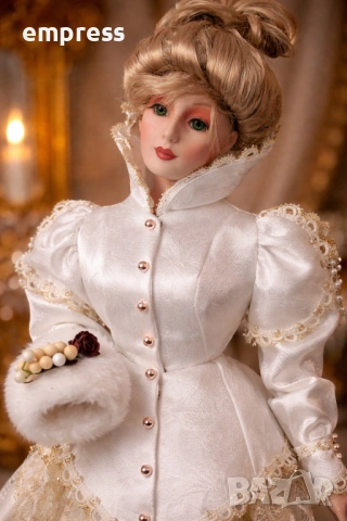 Порцеланова кукла Franklin Heirloom Dolls , снимка 3 - Колекции - 54098484