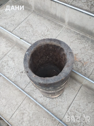 Изключително Стара дървена чутура, снимка 3 - Антикварни и старинни предмети - 54052071