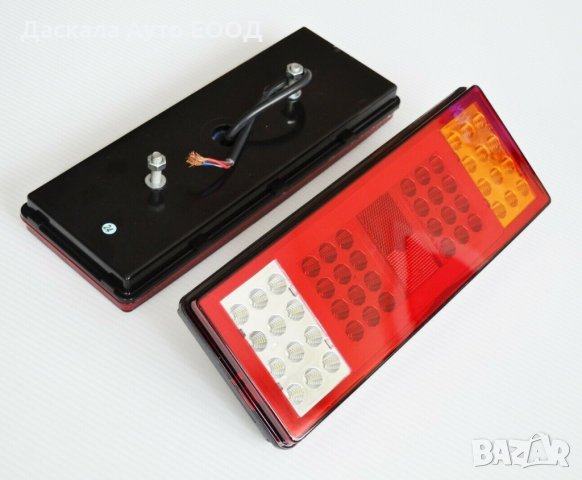 1 бр. ЛЕД LED НЕОН задни стопове с 72 SMD диода за камион 24V , снимка 4 - Аксесоари и консумативи - 35528487