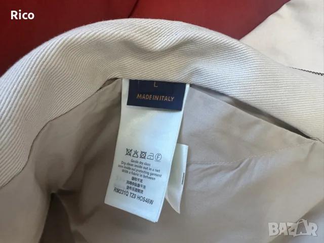 Louis Vuitton Beige Monogram Workwear Sherpa Jacket , снимка 9 - Якета - 55890378