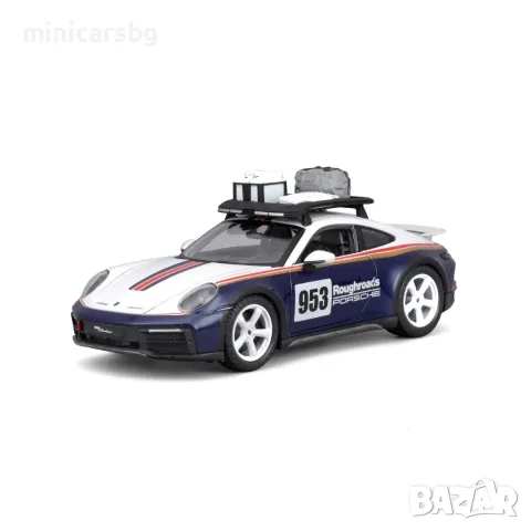 Метални колички: Porsche 911 Dakar (992) – 1:24