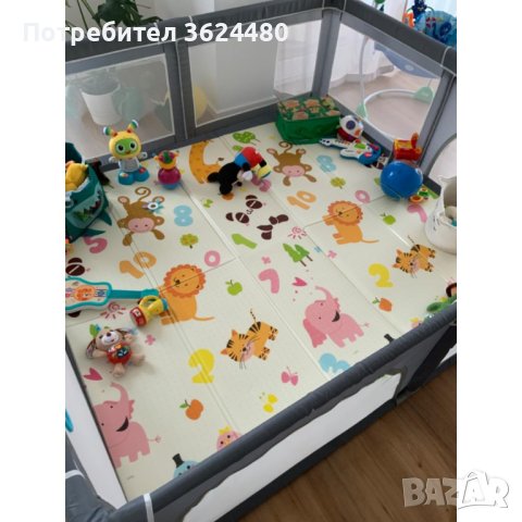 Сгъваемо килимче за игра, снимка 2 - Други - 42828414