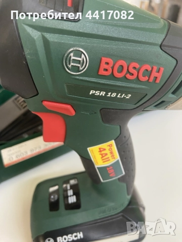 Bosch PSR 18 LI-2, снимка 2 - Други инструменти - 55894386