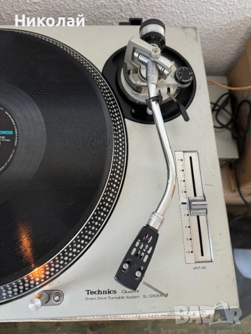 TECHNICS SL-1200MK2 ГРАМОФОН , снимка 3 - Грамофони - 54346468