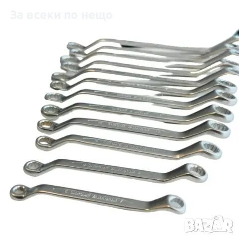 Комплект звездогаечни ключове лули 6 – 32 мм 12 части KraftRoyal, снимка 3 - Други инструменти - 50360387