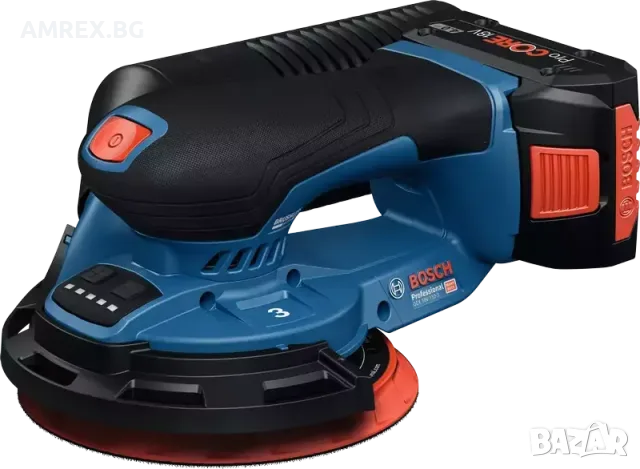 Акумулаторен ексцентършлайф Bosch GEX 18V-150-3 Professional – 18 V, 150 мм, Brushless, SOLO