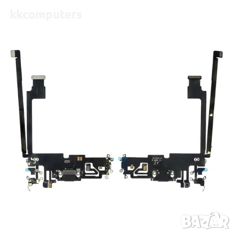 Лентов кабел за APPLE iPhone 12 Pro Max с черен конектор зареждане, микрофон Original