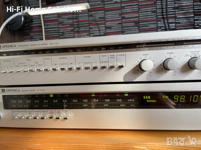 Отлични OPTONICA / SHARP Amplifier & Tuner 
, снимка 3 - Ресийвъри, усилватели, смесителни пултове - 56152787