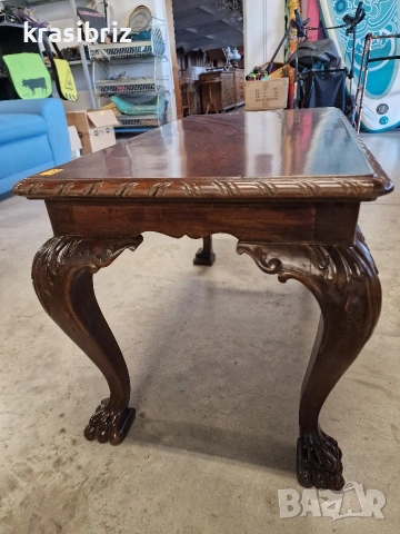 Масивна Холна Маса-тип "Чипендейл"-внос от Германия!, снимка 6 - Маси - 54108123