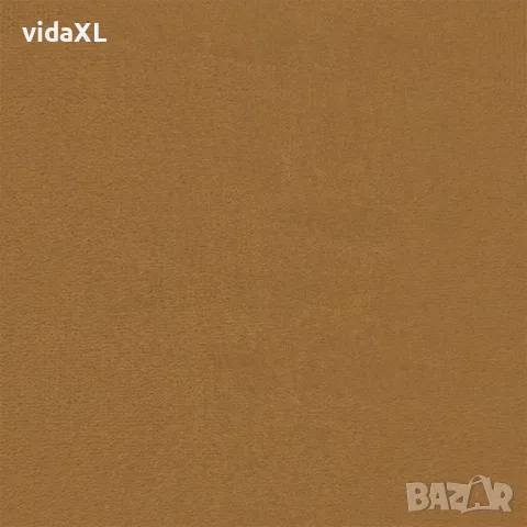 vidaXL Релакс стол, кафяв, кадифе, снимка 7 - Столове - 56146898