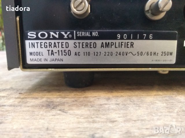  Sony TA-1150 усилвател, снимка 10 - Ресийвъри, усилватели, смесителни пултове - 31238928