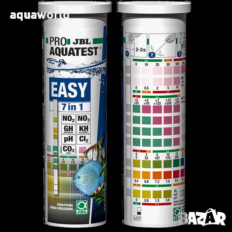 "ПРОМОЦИЯ" JBL Pro AquaTest Easy 7 in 1 , снимка 8 - Оборудване за аквариуми - 29885335