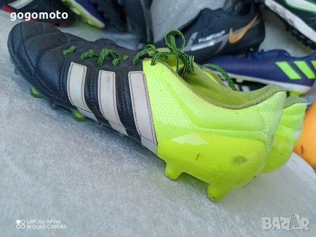 бутонки, футболни обувки, калеври adidas Ace 15.1 FG AG Mens - Solar Yellow 39 - 40 , снимка 9 - Други - 47993442