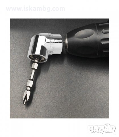 ЪГЛОВ АДАПТЕР ЗА ВИНТОВЕРТ И БОРМАШИНА - код  3061, снимка 13 - Винтоверти - 33897016