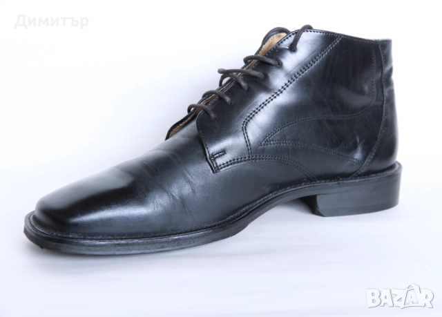 Мъжки черни боти SALAMANDER , снимка 4 - Мъжки боти - 51994139