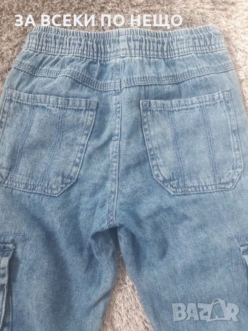 Дънков панталон, снимка 4 - Детски панталони и дънки - 35520319
