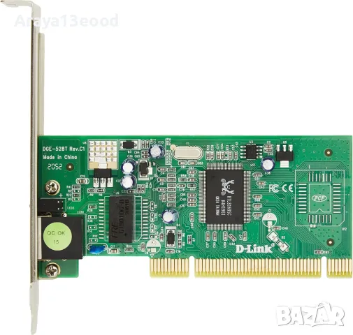 Медна гигабитова мрежова карта D-Link DGE-528T PCI, снимка 3 - Мрежови адаптери - 49749049