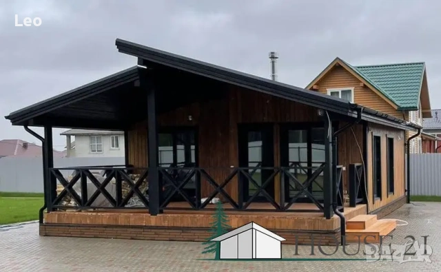 Архитектурен проект за рамкова къща, снимка 3 - Къщи - 49755411