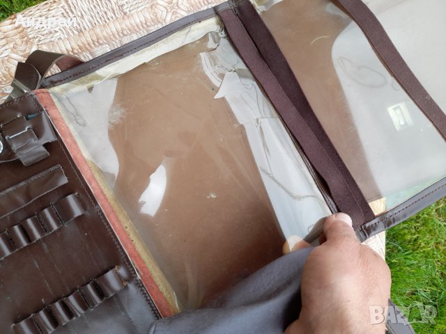 Стара командирска,офицерска чанта #14, снимка 7 - Антикварни и старинни предмети - 40677066