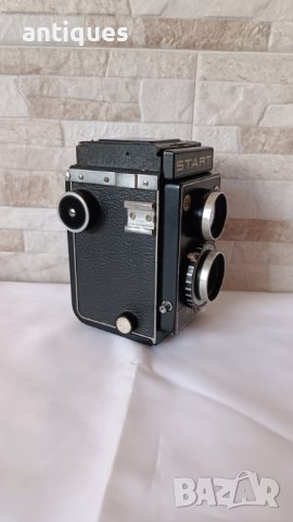 Стар механичен фотоапарат START 66 - 1969 година - Антика, снимка 4 - Антикварни и старинни предмети - 44383205