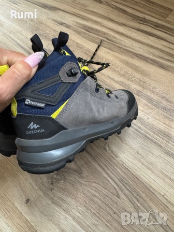 Оригинални  детски кожени боти QUECHUA! 32 н, снимка 9 - Бебешки боти и ботуши - 52158493