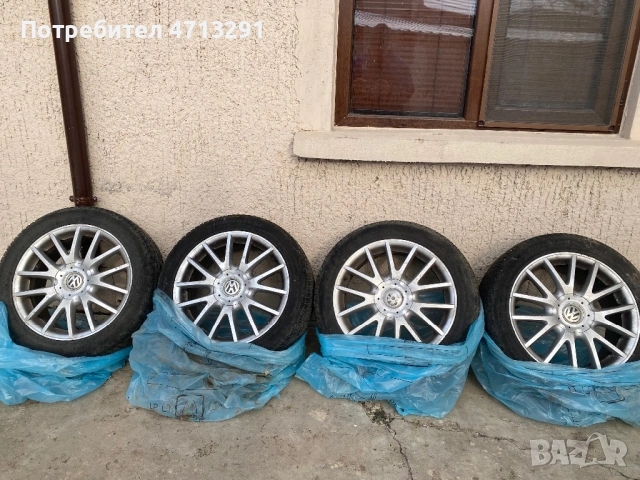 Фолксваген 17 5х112 57.1, снимка 2 - Гуми и джанти - 53149473