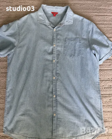 Мъжка деним риза Guess