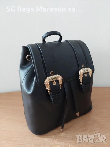 Versace дамска чанта тип раница дамска раница дамска раничка код 218, снимка 11 - Раници - 43945960