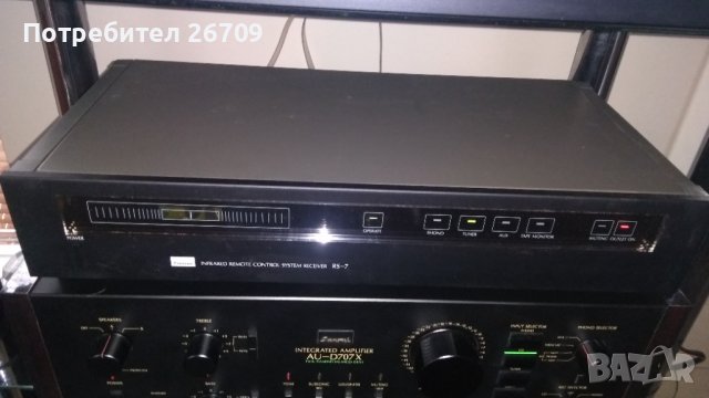Sansui RS-7 модул за управление с дистанционно. Може да се използва, като предусилвател.