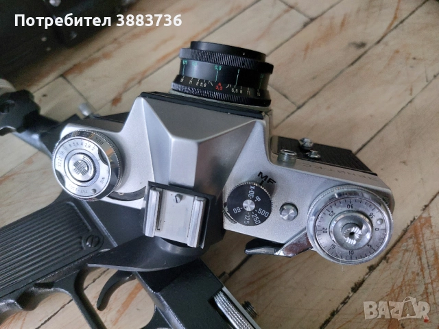 Фотоснайпер Зенит ЕС с Обектив TAIR-3S 300мм F4.5 + Индустар 50мм, снимка 15 - Фотоапарати - 51511571