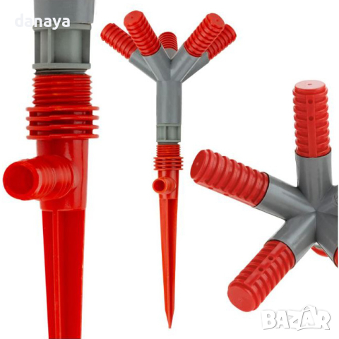 4573 Градинска пръскачка тип въртящ се поливник, снимка 3 - Градински инструменти - 44806350