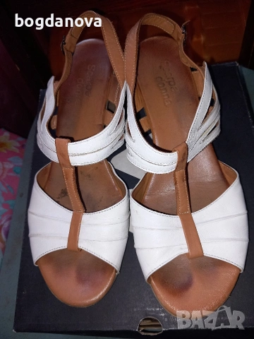 Летни сандали от естествена кожа, номер 40, снимка 9 - Сандали - 53985561