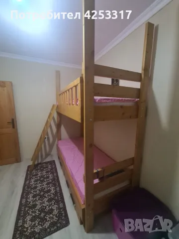Двуетажно легло масив, снимка 1