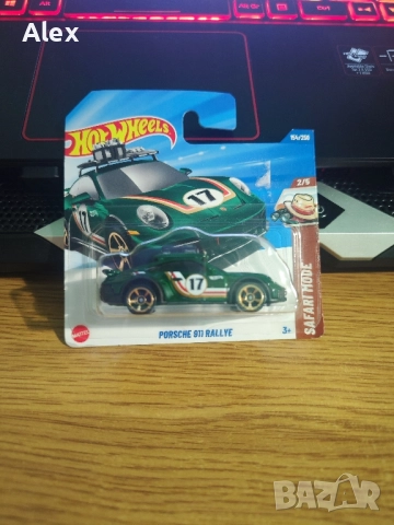 Porshe 911 Rallye Hot Wheels 