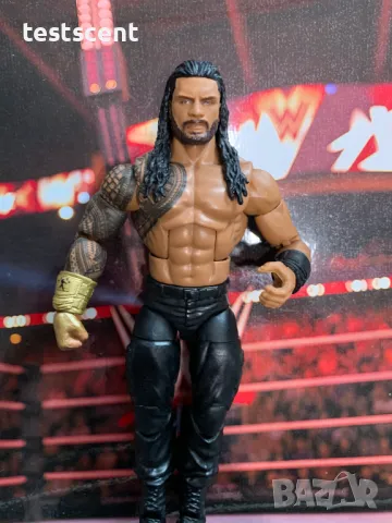 Екшън фигура WWE Roman Reigns Роман Рейнс ELITE SERIES Bloodline mattel figure елит, снимка 6 - Колекции - 49512708