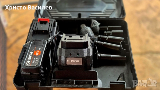 Гайковерт винтоверт 2 батерии, снимка 6 - Винтоверти - 51480271