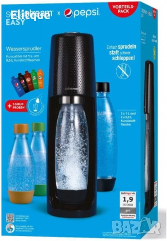 Машина за газиране на вода SodaStream Easy, снимка 15 - Друга електроника - 52744169