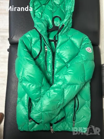 Moncler зелено зимно яке , снимка 2 - Якета - 48683305