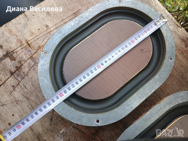 Vintage KEF B139 / 6171 Oval Woofer Bass Driver Made IN England, снимка 4 - Тонколони - 52079688