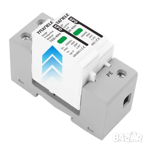 Катоден отводител DC SPD 2P 600V 40KA, снимка 5 - Друга електроника - 49910911