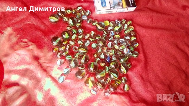 Сто стари сирийски стъклени топчета , снимка 3 - Колекции - 42279071