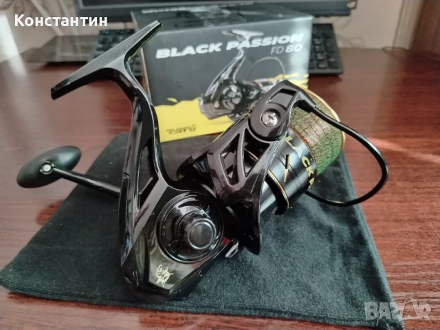 Макара Black cat Passion FD 80